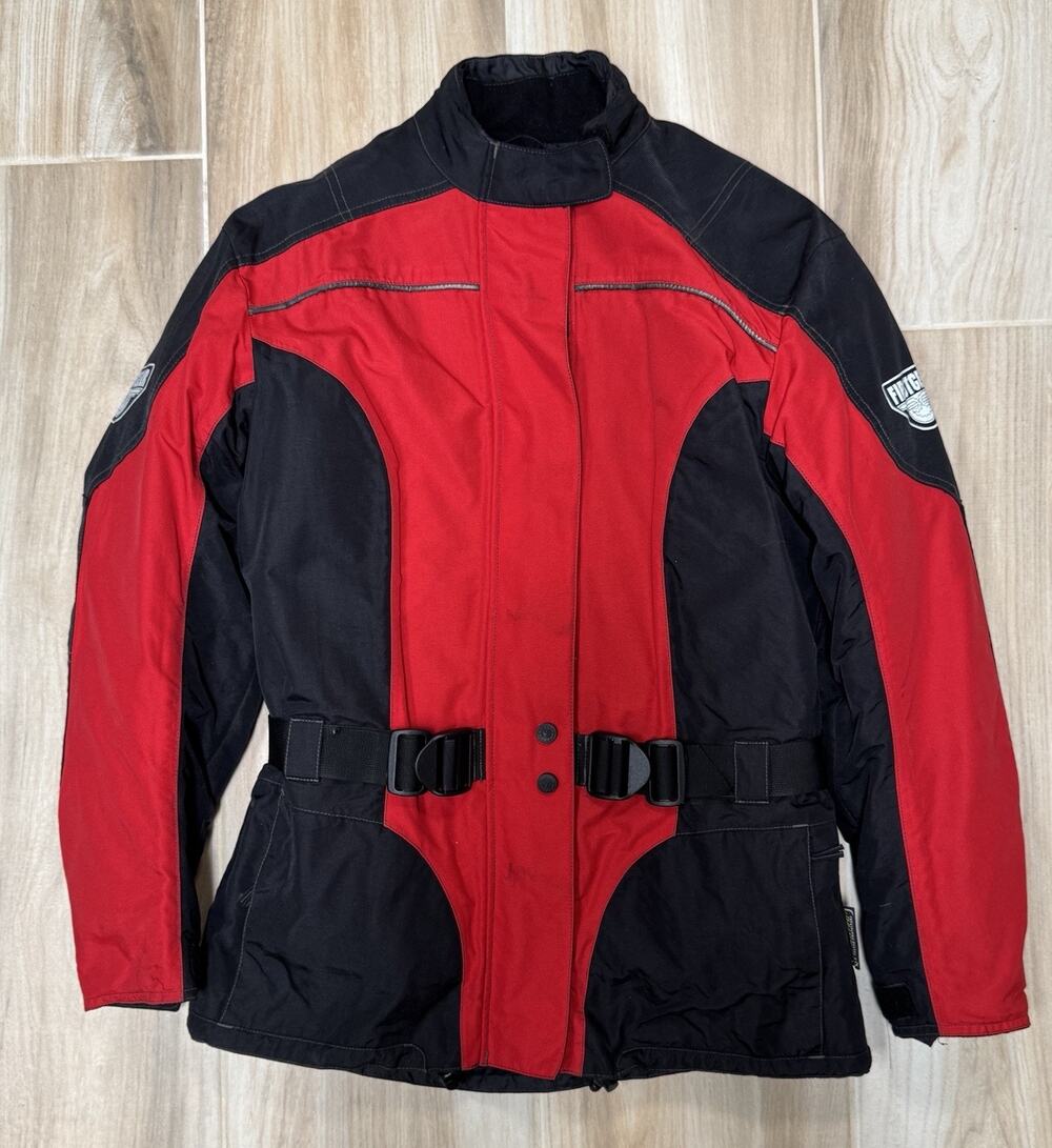 First Gear womens motorcycle jacket And Pants Set Size Small Jacket/size 8 Pants